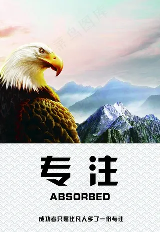 企业文化墙板 专注图片