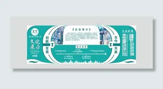 城市图片企业文化墙