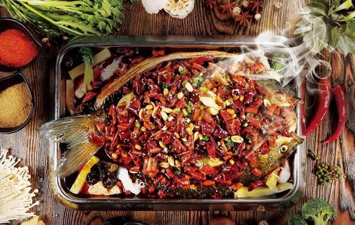 烤鱼图片