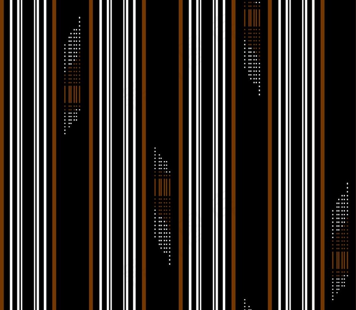 竖条波点花图片