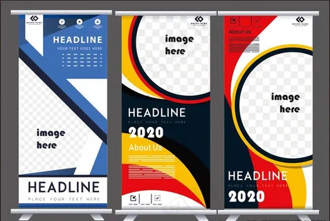 X展架 易拉宝 门形展架图片