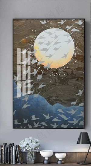 中国风装饰画图片