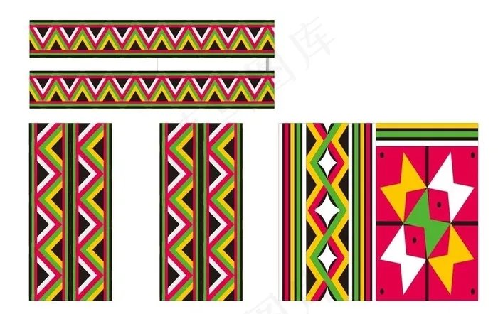 瑶族 瑶寨 瑶绣 瑶族服饰图片cdr矢量模版下载