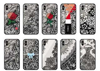 蕾丝手机壳图片