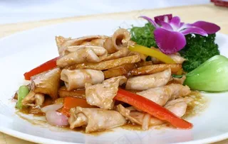 咸菜炒大肠图片