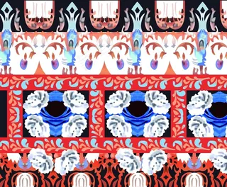 花 大牌 设计 数码 链条图片