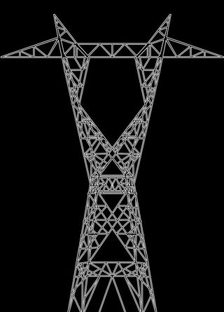 高压线通道图片