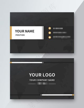 时尚名片图片