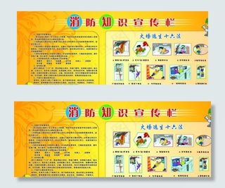 消防知识宣传栏图片