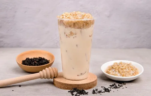燕麦奶茶图片 燕麦奶茶图片