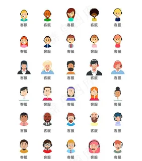 客服图片