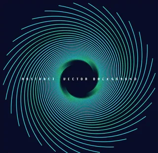 螺旋 黑洞矢量图片