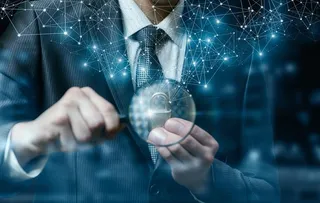 数码科技商务人士高清图片