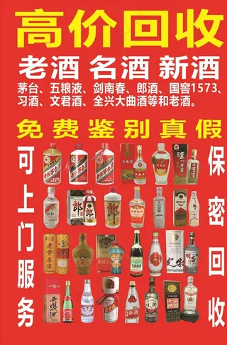 老酒回收图片