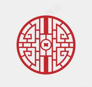 圆形雕花图片