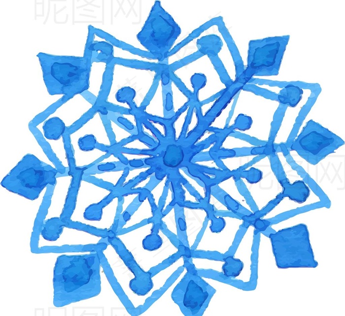 雪花图片eps,ai矢量模版下载
