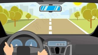 矢量汽车驾驶室图片