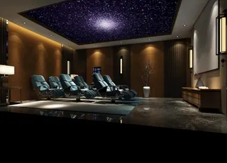 家庭影院3D模型效果图图片