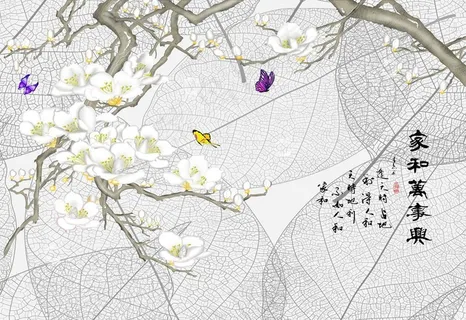 简约背景墙图片