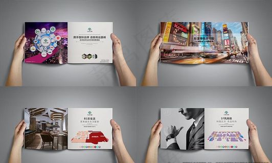 商业招商手册图片