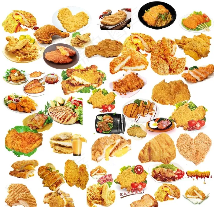 美味鸡排图片(1417X1417(DPI:300))psd模版下载