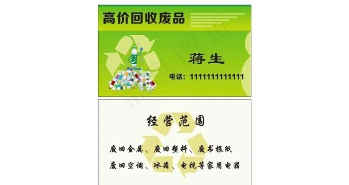 废品回收图片