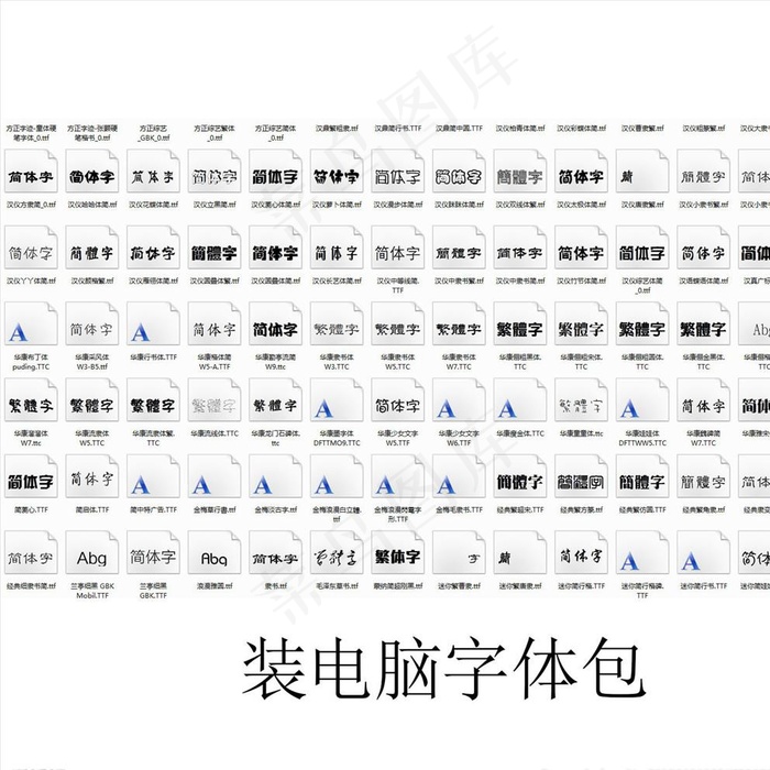 电脑字体菜鸟图库片