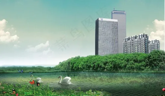 湖边图片 湖边图片