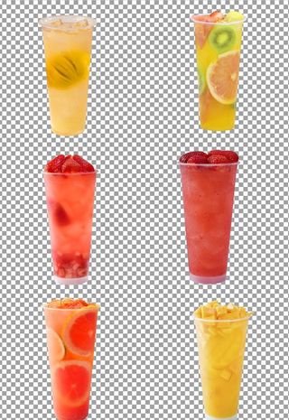 冰镇果汁冷饮图片