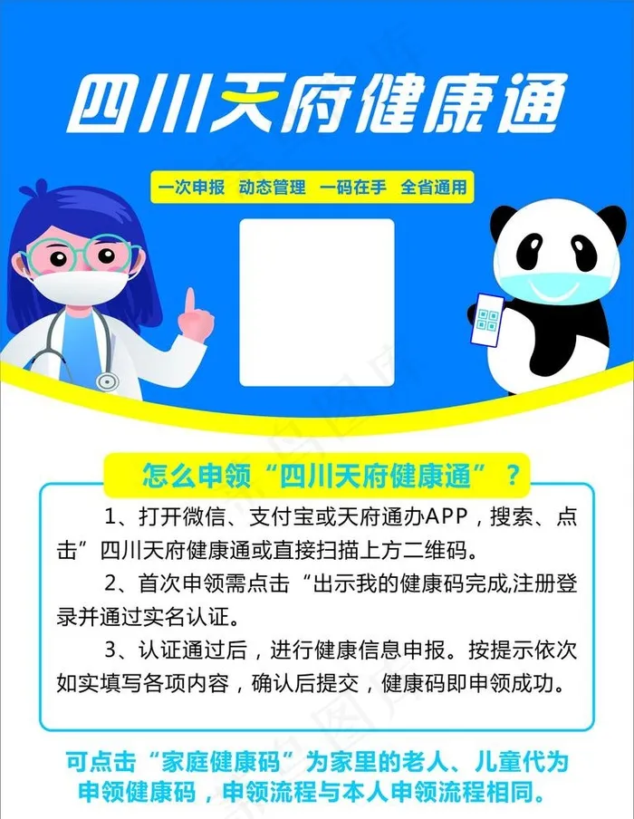 四川天府健康通图片cdr矢量模版下载