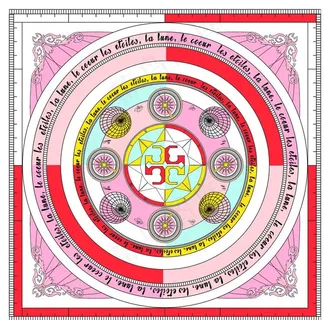 大牌 方巾 丝巾 数码印花 迷图片