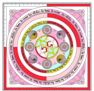 大牌 方巾 丝巾 数码印花 迷图片