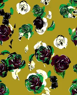 花朵 大花 玫瑰 百合 服装图片