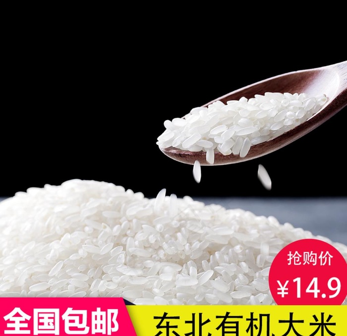 大米主图图片psd模版下载