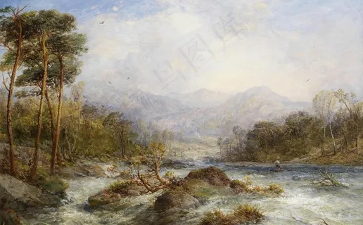 风景油画图片 风景油画图片