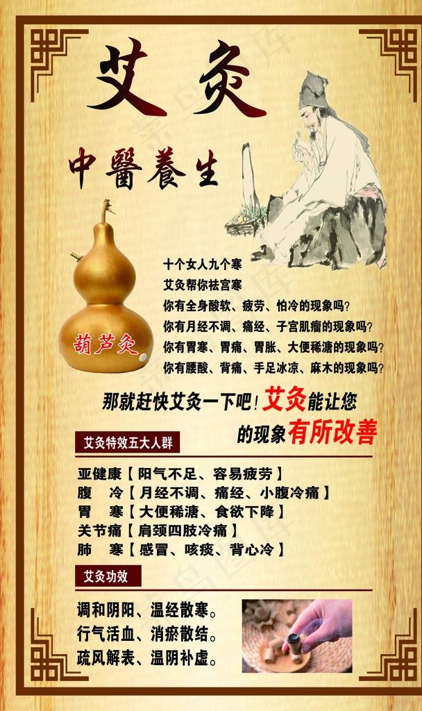 艾灸图片