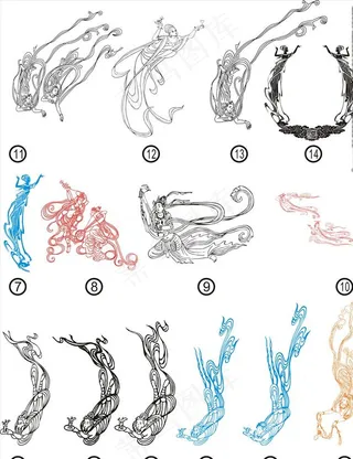 飞天女神 茅台酒飞天女神图片