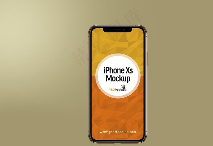 iPhone XS样机图片psd模版下载
