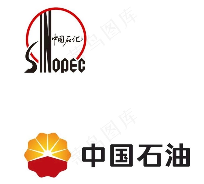 中石化中石油logo图片cdr矢量模版下载