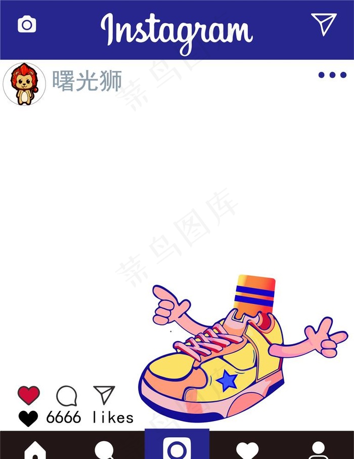 ins打卡框图片