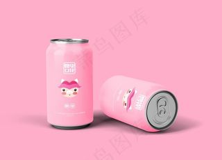 饮料罐头样机图片