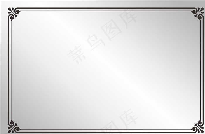 不锈钢牌 灰色 花边 微型消防图片cdr矢量模版下载