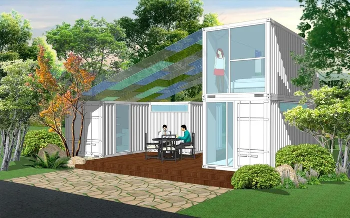 集装箱住宅单体图片