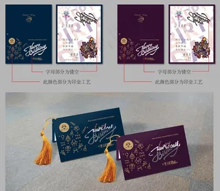 员工生日贺卡图片