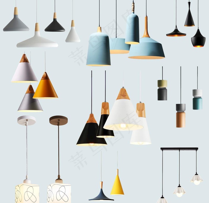 时尚简约吊灯图片