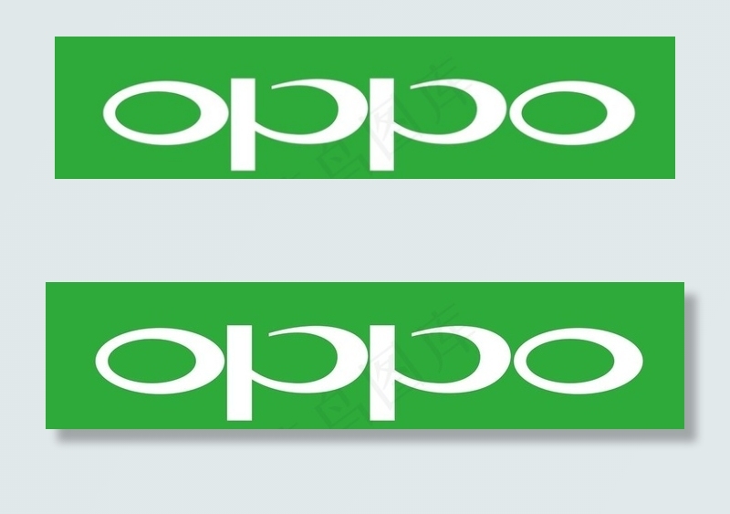 OPPO标志图片cdr矢量模版下载