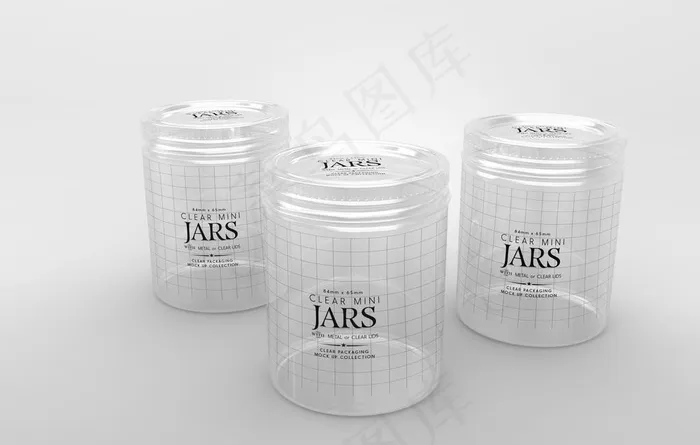 透明塑料盒包装图片(4500X3000(DPI:300))psd模版下载