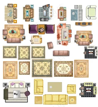 室内 彩平图 综合 铺装 房地图片