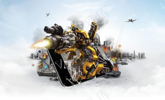 3D变形金刚图片