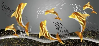 轻奢装饰画图片